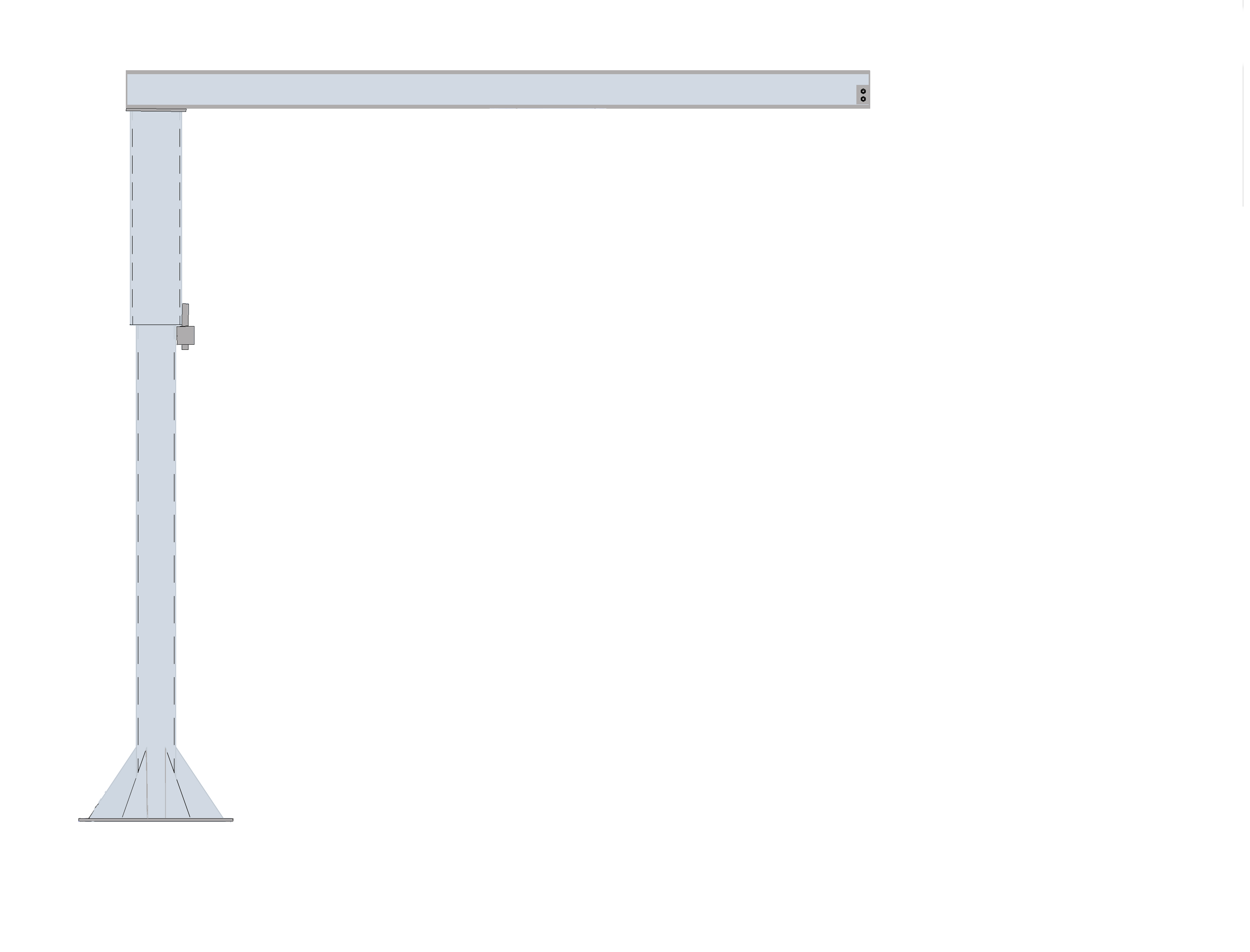 FL250-SS Series Jib Cranes